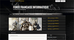 Desktop Screenshot of force-francaise.info